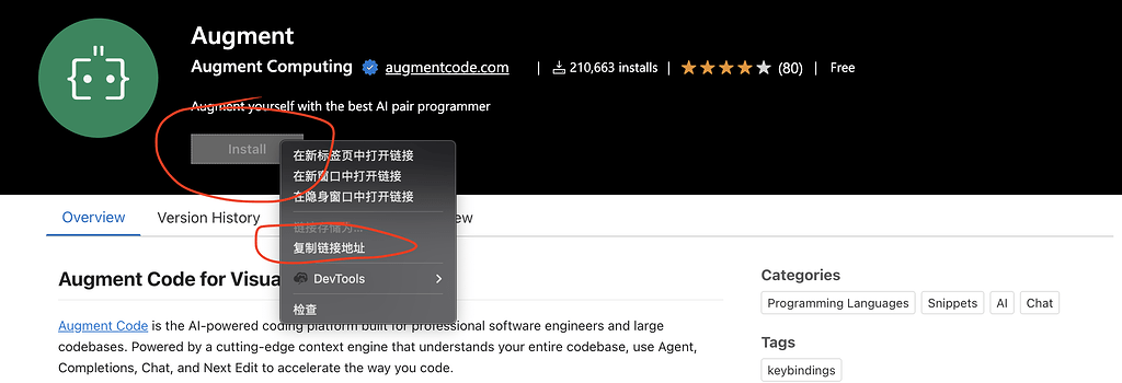 【教程】在Cursor中安装Augment Code插件 - 开发调优 - LINUX DO