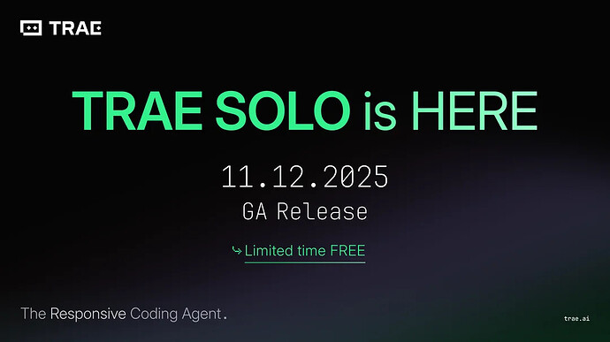 Trae Solo要出正式版了 - 前沿快讯 - LINUX DO