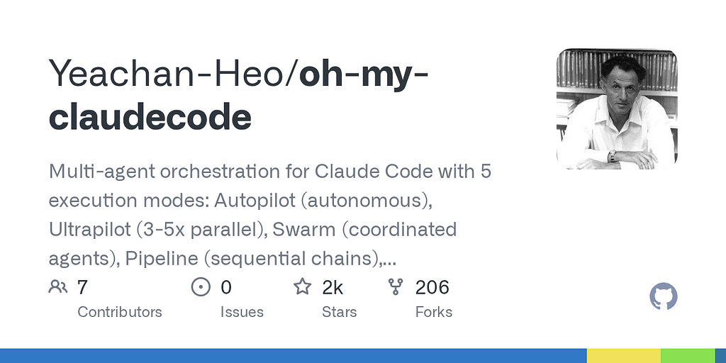 又出来一个oh-my-claudecode - 开发调优 - LINUX DO