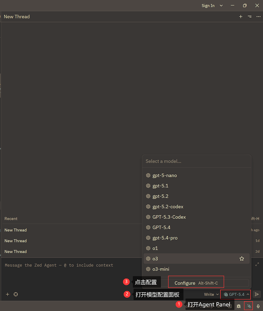Zed配置CPA及OpenAI模型教程 - 开发调优 - LINUX DO