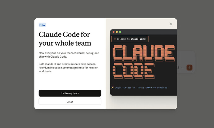 Claude Team 普通席位开放Claude Code使用 - 前沿快讯 - LINUX DO