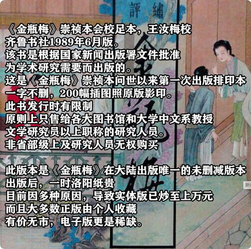 深入研读《金瓶梅》崇祯本：足本文本与版本学注释 - T4Fan 网盘资源