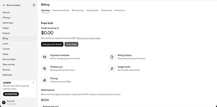 ChatGPT Business 用户 API 额度 - 搞七捻三 - LINUX DO