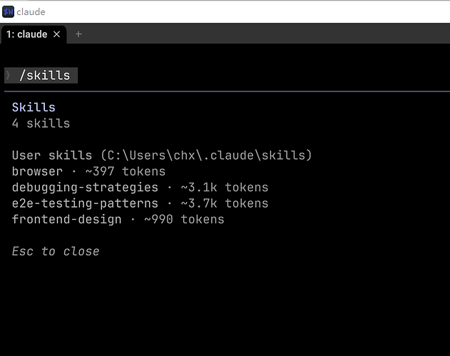 skills简单用法，管理 - 开发调优 - LINUX DO