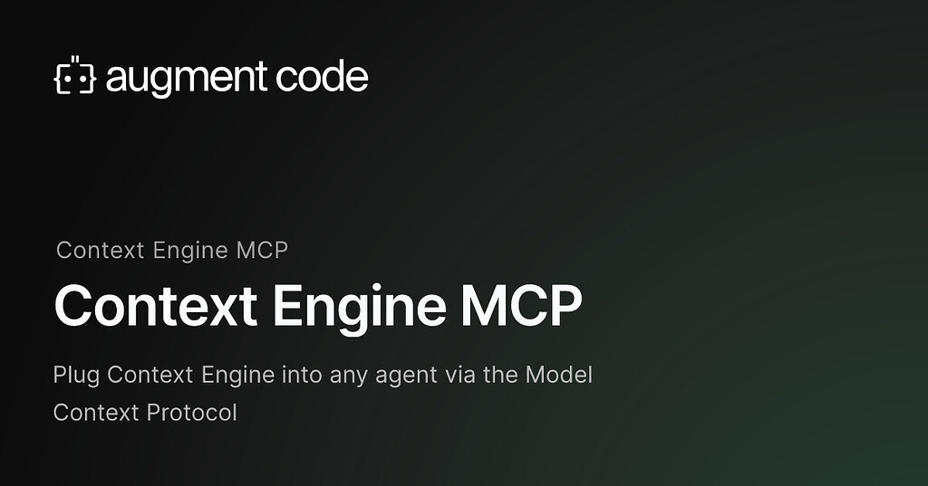 【bad news】Augment Context Engine (ace) 下个月就开始收费了 - 前沿快讯 - LINUX DO