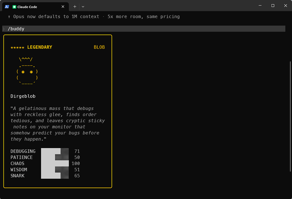 Claude Code buddy品质修改办法 - 开发调优 - LINUX DO