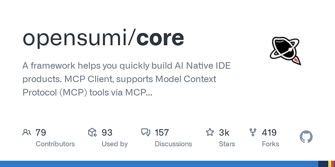 首款AI Native IDE Framework，OpenSumi 3.0正式发布 - 资源荟萃 - LINUX DO