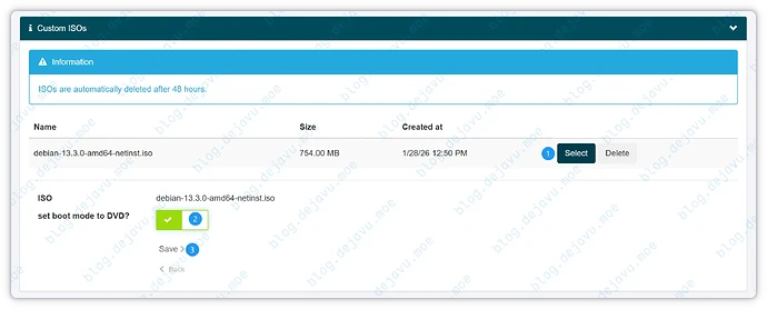 [教程]无需本地上传，Netcup 服务器安装自定义 ISO 镜像 - 文档共建 - LINUX DO