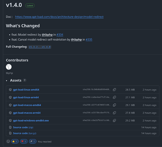 GPT-Load 支持模型重定向叻 - 前沿快讯 - LINUX DO