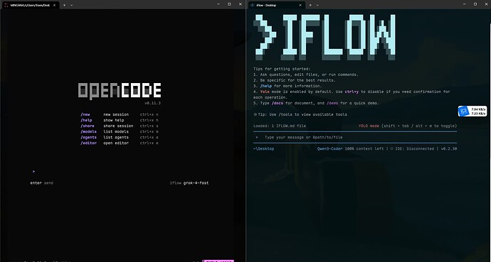 有没有佬用过OpenCode和iflow cli，谈谈感受 - 开发调优 - LINUX DO