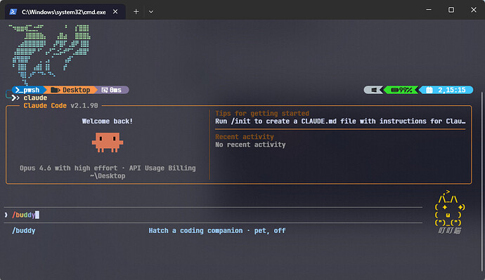 新版claude没有宠物了？ - 开发调优 - LINUX DO