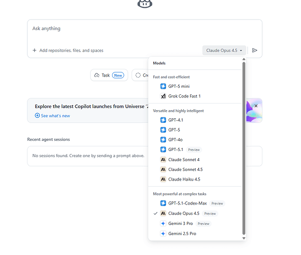 github copilot 里面的claude opus 4.5为什么消失了？ - 搞七捻三 - LINUX DO