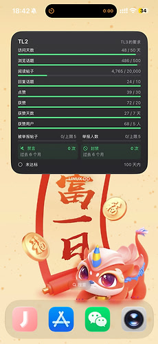 iOS 版的小组件我发现了啥 - 搞七捻三 - LINUX DO