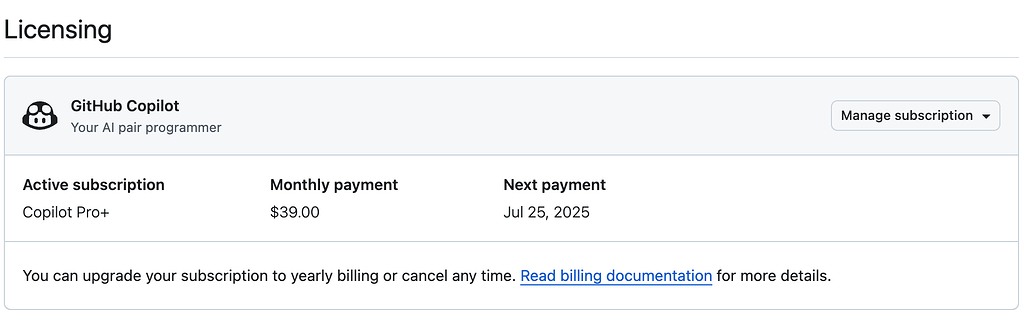 入手 Github Copilot Pro+ 啦！ - 搞七捻三 - LINUX DO