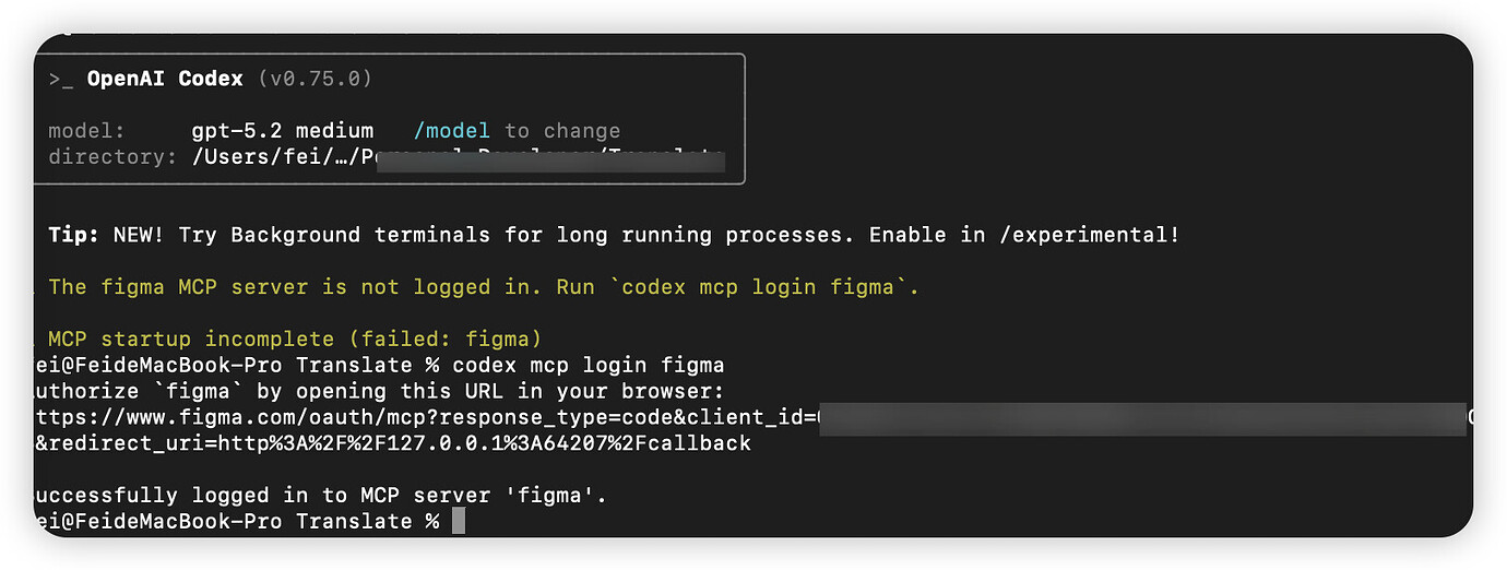 记录一篇 cc switch 使用 Codex 调用 figma 的 MCP - 开发调优 - LINUX DO