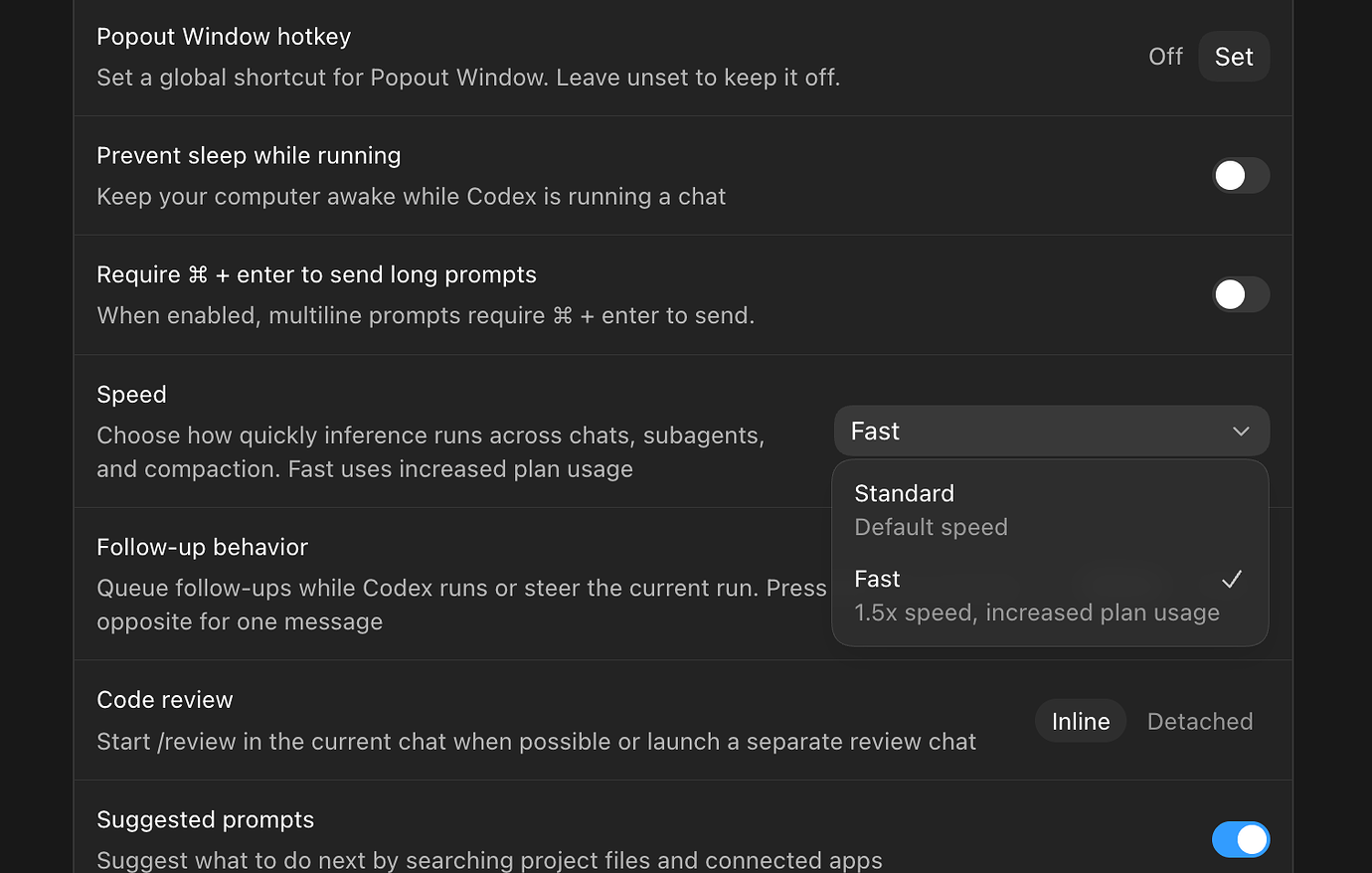 codex app 开启 fast 模式 (使用中转站的方案) - #34，来自 daoshenzzg - 开发调优 - LINUX DO