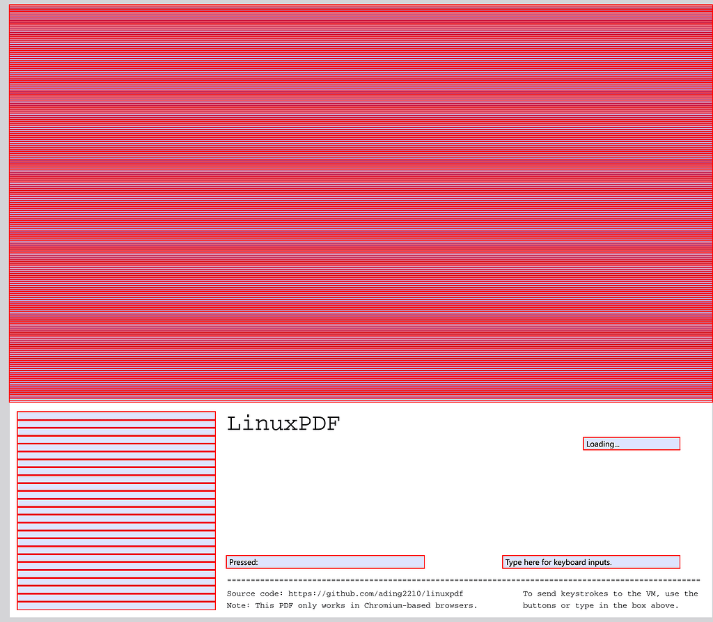 现在甚至可以在PDF文件中运行Linux 本质上也是通过模拟器实现的 - 前沿快讯 - LINUX DO