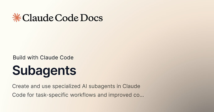 SubAgent，让Claude Code自主干活 - 开发调优 - LINUX DO