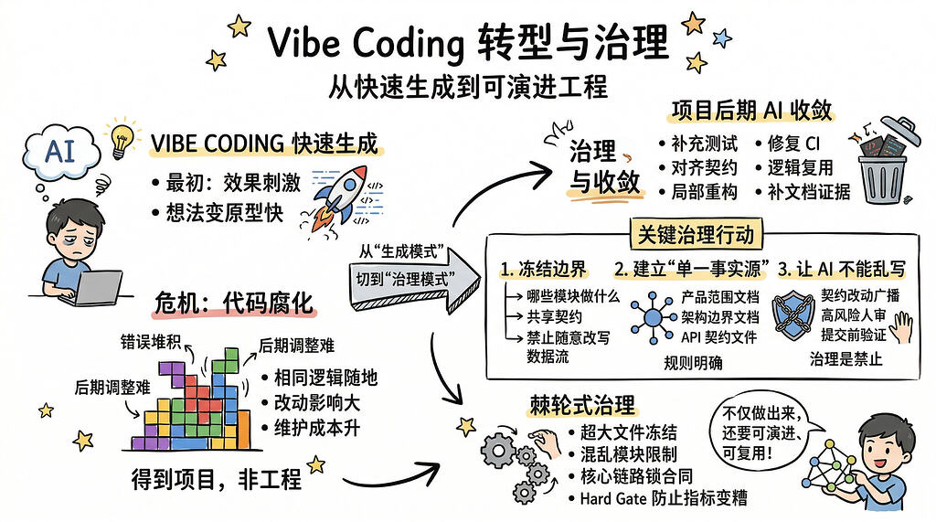 写在 Vibe Coding 之后 -- 技术债不会消失，工程的底色是可复制和约束 - 开发调优 - LINUX DO