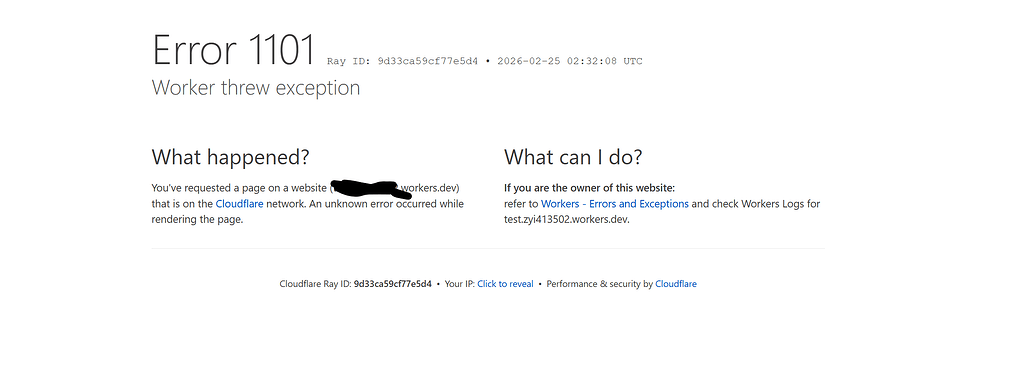 cloudflare新的workers1101了还有救吗？ - 开发调优 - LINUX DO