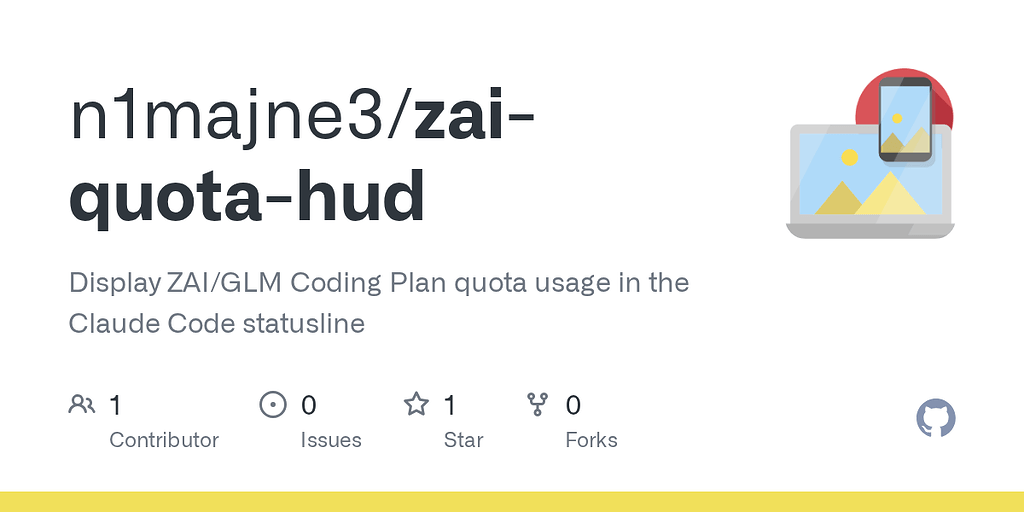 做了 2个智谱 coding plan 用量实时显示的插件 - 搞七捻三 - LINUX DO