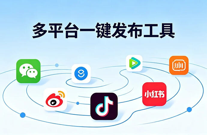 多平台一键发布工具，同步视频到10+社交媒体