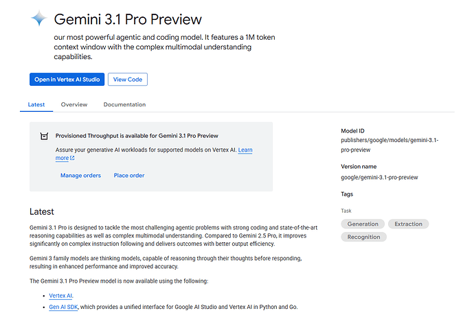 Gemini 3.1 Pro已经发布 - 前沿快讯 - LINUX DO