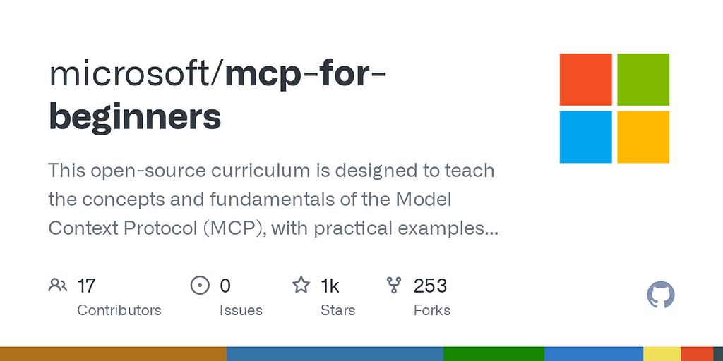 微软最新的 MCP 入门课程「MCP for Beginners」 - 前沿快讯 - LINUX DO