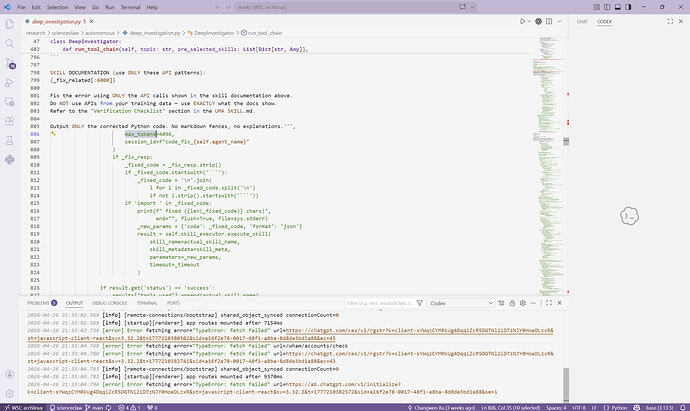 我的 codex 卡在这里了，请问有人知道吗？ - 搞七捻三 - LINUX DO
