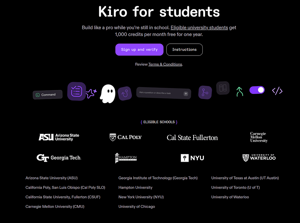 Kiro for student - 国产替代 - LINUX DO