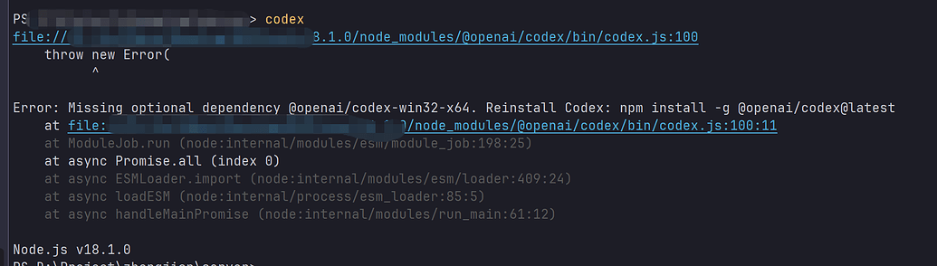 codex更新之后启动报错，有佬友遇到过吗？怎么解决的呀 - 开发调优 - LINUX DO