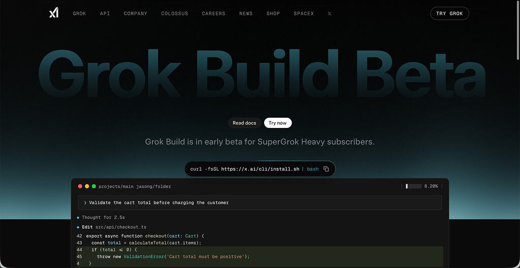 Grok Linux grok新发布的build有佬试用过了吗?什么水平? - 搞七捻三 - LINUX DO