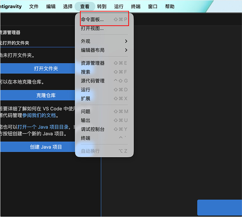 google antigravity设置中文界面。 - 搞七捻三 - LINUX DO