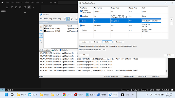 vscode和cursor中codex一直加载 - 搞七捻三 - LINUX DO