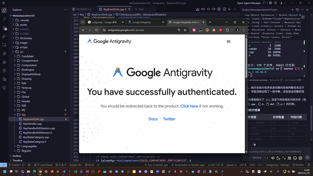 报！已吃上 Google Antigravity。很好吃，下次还吃。 - 搞七捻三 - LINUX DO