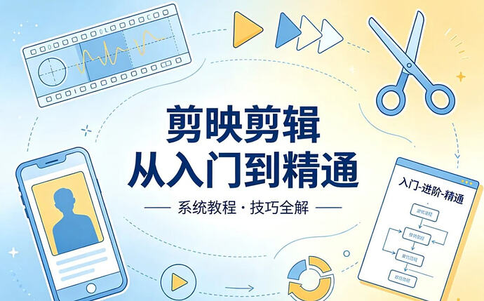 剪映剪辑从入门到精通，用手机轻松剪出专业级短视频