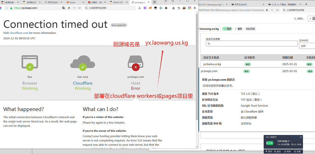 小白来问题，求大佬解答下，cloudflare的saas - 开发调优 - LINUX DO