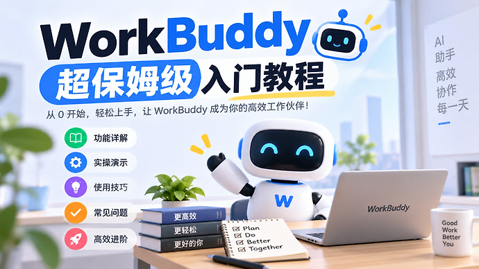 WorkBuddy超保姆级入门教程
