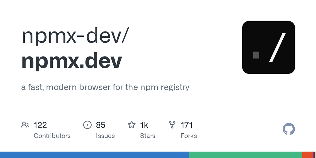 最近有个开源项目挺不错，npmx，全新包搜索站点 - 资源荟萃 - LINUX DO