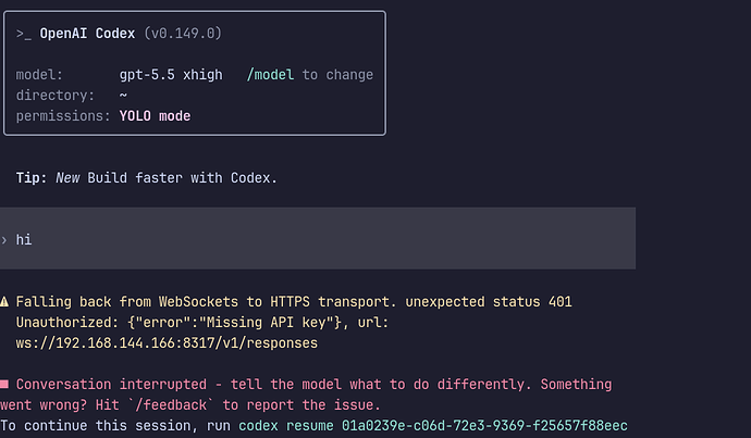 codex v0.149.0 疑似不能使用第三方provider - 开发调优 - LINUX DO
