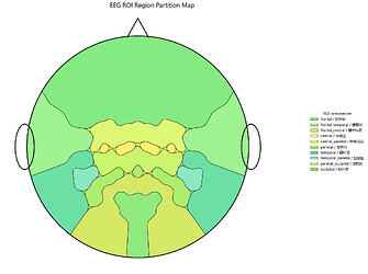 EEGROItopographicroiregions