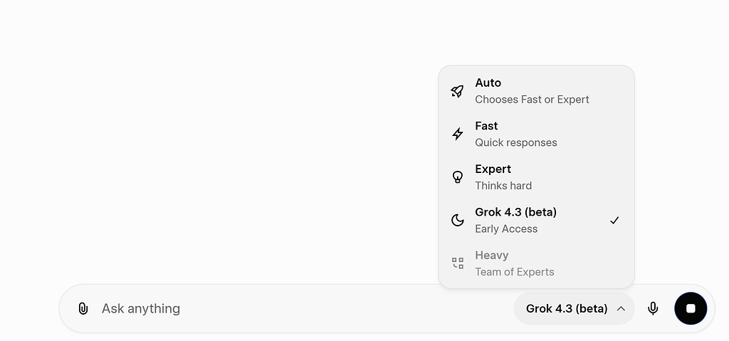 supergrok可用grok4.3 beta - 前沿快讯 - LINUX DO