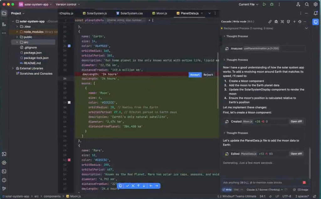 Winsurf： Cascade 已集成到 JetBrains IDE - 前沿快讯 - LINUX DO