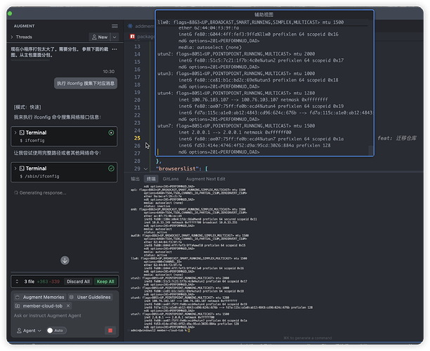 cursor 的augment 执行终端命令的时候如何关掉辅助视图。 - 开发调优 - LINUX DO