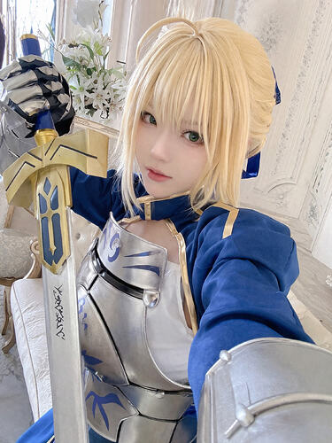 Fate阿尔托莉雅日本cosplay自拍maskingtape-alpha