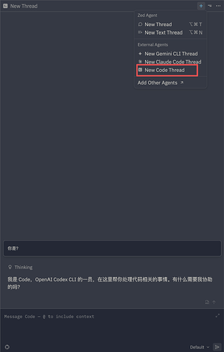 在zed编辑器里面集成codex - 开发调优 - LINUX DO