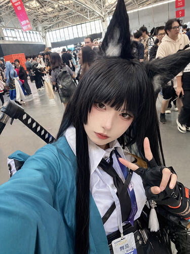 绝区零星见雅中国cosplay自拍在上海漫展maskingtape-alpha