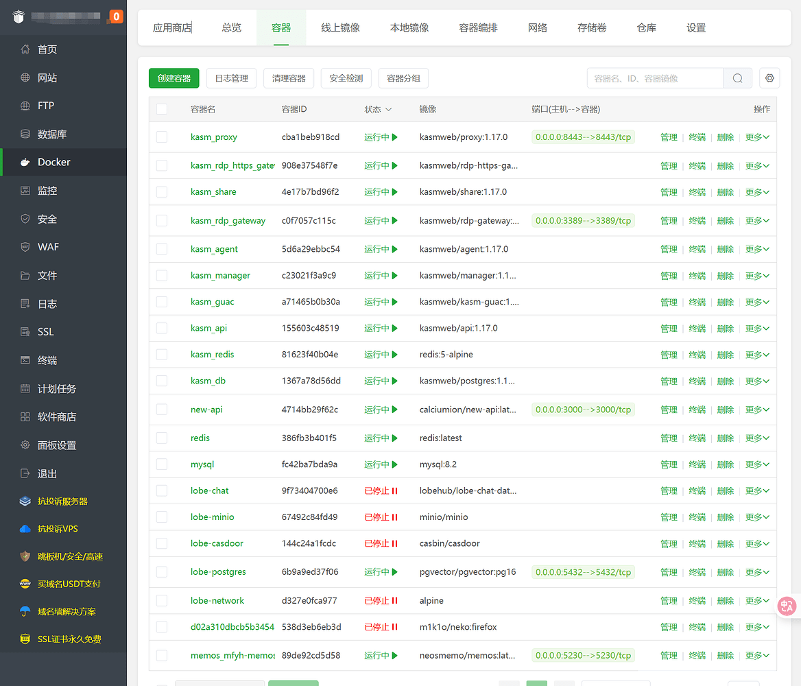 【教程】可用浏览器访问的Linux远程桌面与云端工作站 - Kasm Workspace安装与部署 - 开发调优 - LINUX DO