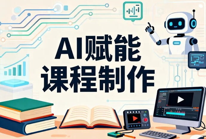 AI赋能课程制作全流程,快速产出好卖又好评的知识产品