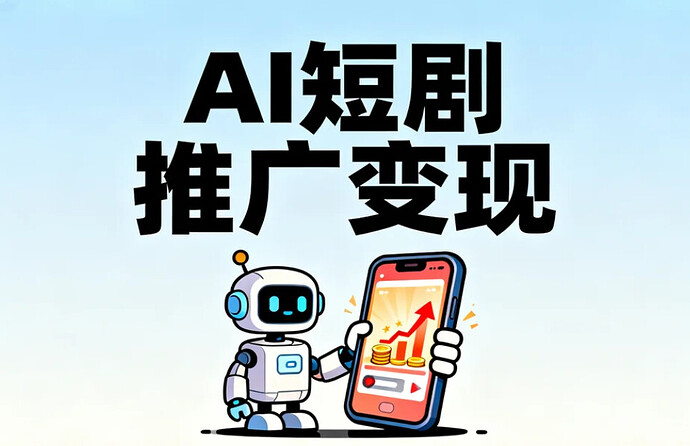 AI短剧推广变现,从零开启你的推广接单之路